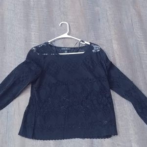 Black lacey shirt